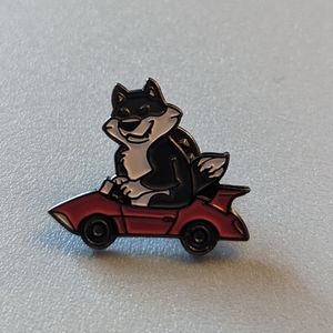 Speed Cat Enamel Pin